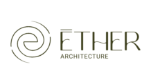 Logo Éther architecture couleur Foret profonde