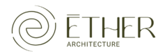 Logo Éther architecture couleur Foret profonde